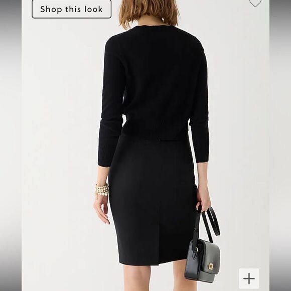 J. Crew No. 2 Pencil® skirt in Italian stretch wool - Picture 2 of 8